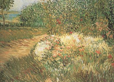 Vincent Van Gogh Corner of Voyer d'Argenson Park at Asnieres (nn04) Norge oil painting art